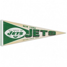 New York Jets / Classic Logo Retro Premium Pennant 12" X 30"